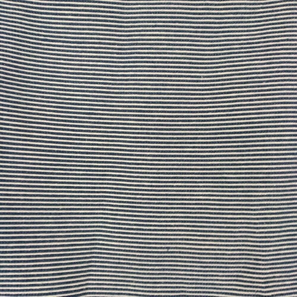 Talbots Black Label Size 2 P Petite Pencil Skirt Blue White Striped Fully Lined - Picture 6 of 6